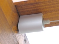 Kit completo toldo vertical - unicolor blanco