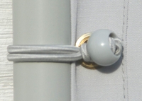 Biombo - 3 elementos - color gris claro