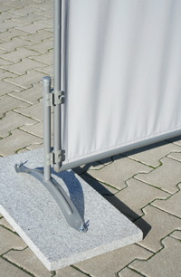 Combi-St�nder Paravent 1x f�r Aufstellung Sichtschutz Paravent alternativ auf Rasen oder Terrasse