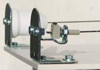 Kit de montaje p�rgola para vela de sombra corredera - con �ngulos de montaje para montaje en superficie