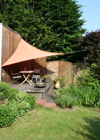 Toldo / Vela triangular 360 cm - polister - terracota #9