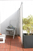 Biombo - 3 elementos - color gris claro #28