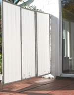 Biombo - 3 elementos - color gris claro #12