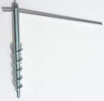 Estaca de anclaje roscada #9