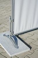 Combi-St�nder Paravent 1x f�r Aufstellung Sichtschutz Paravent alternativ auf Rasen oder Terrasse #8