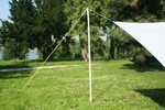 Toldo / Vela triangular 460 cm - polister - antracita #12