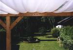 Toldo de Sol prefabricado 270x140 cm - unicolor blanco #11