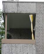 Kit completo toldo vertical - Rayas de bloco amarillo-blanco #11